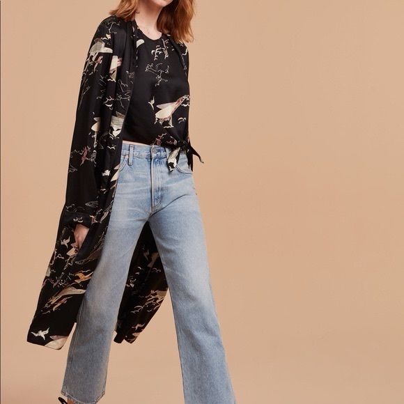 Wilfred ARITZIA Pilier Kimono Robe Jacket Dress NWT XS/S Coat - Picture 2 of 8